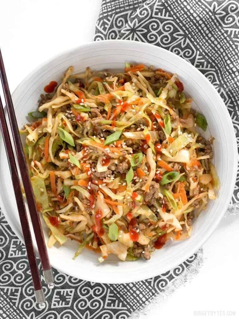 Beef and Cabbage Stir Fry