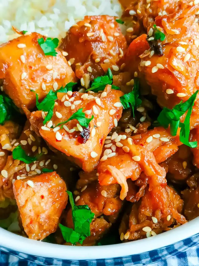 Better Than Takeout Sesame Chicken Stir Fry