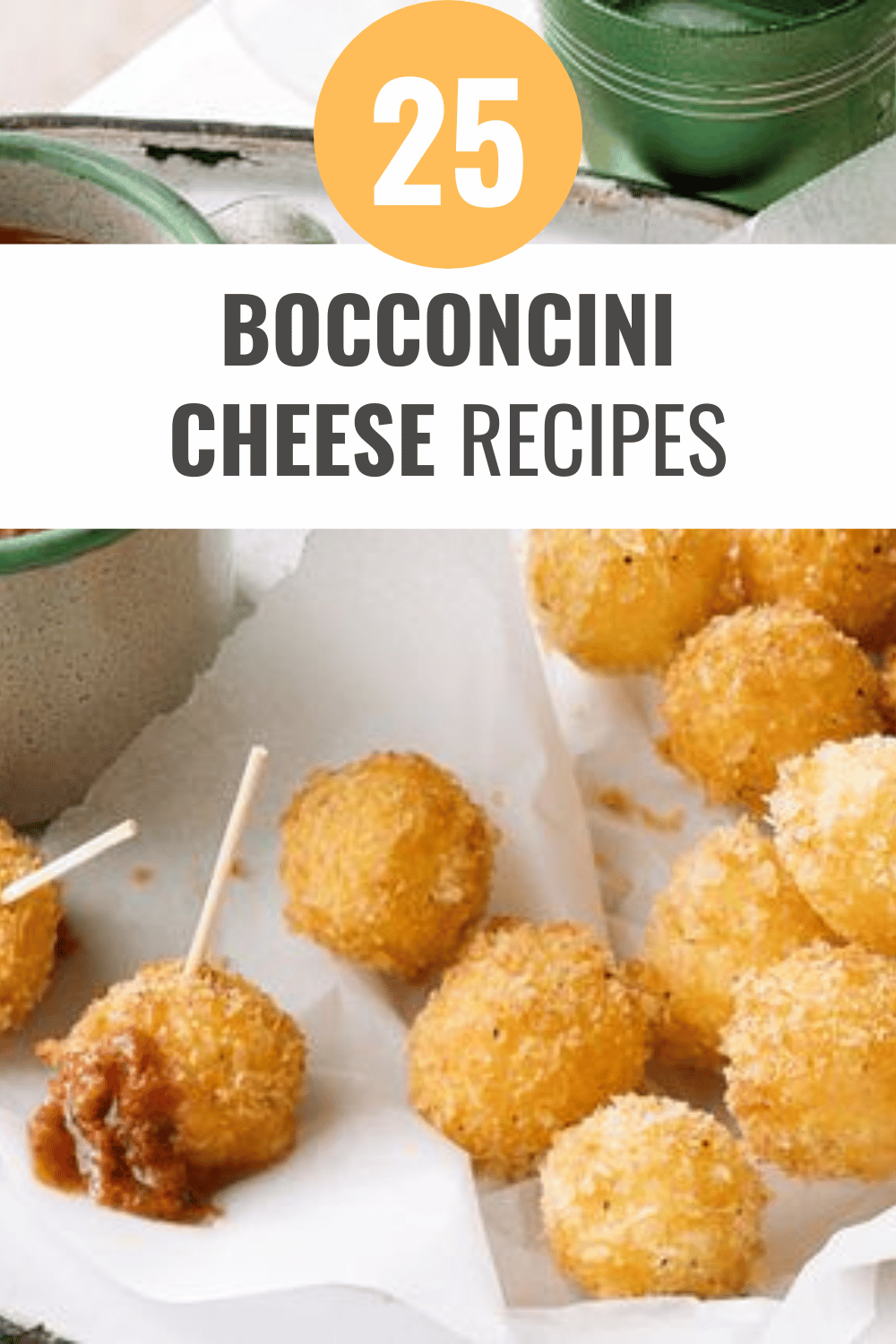 Crispy bocconcini with tomato chilli sauce