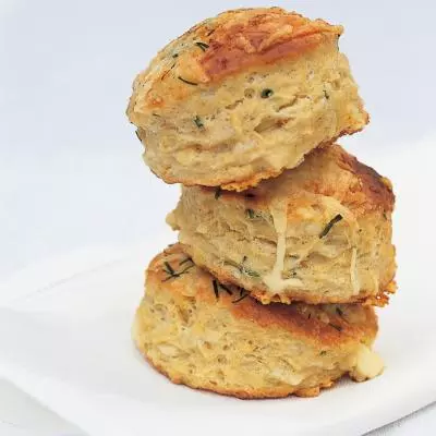 Buttermilk Scones with Cheshire Cheese and Chives