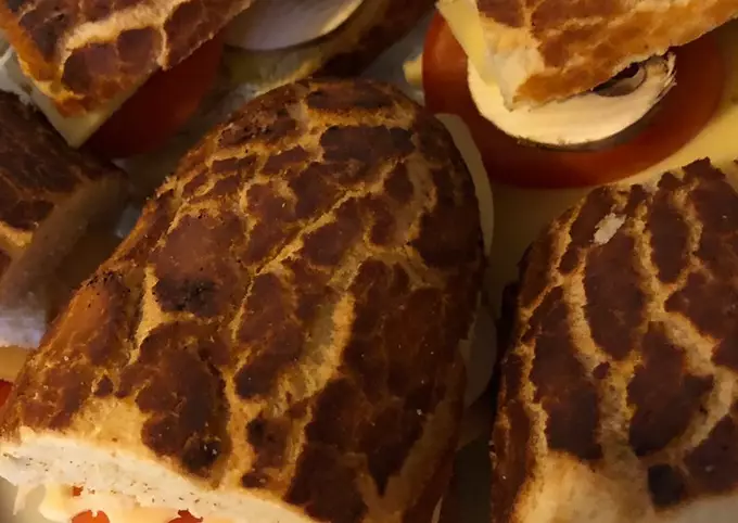 Cheese and Mushroom Tigers