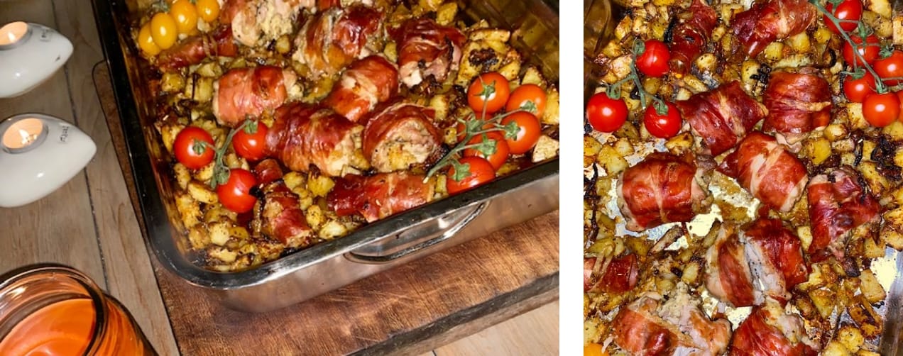 Cheshire Cheese Stuffed Chicken Thighs