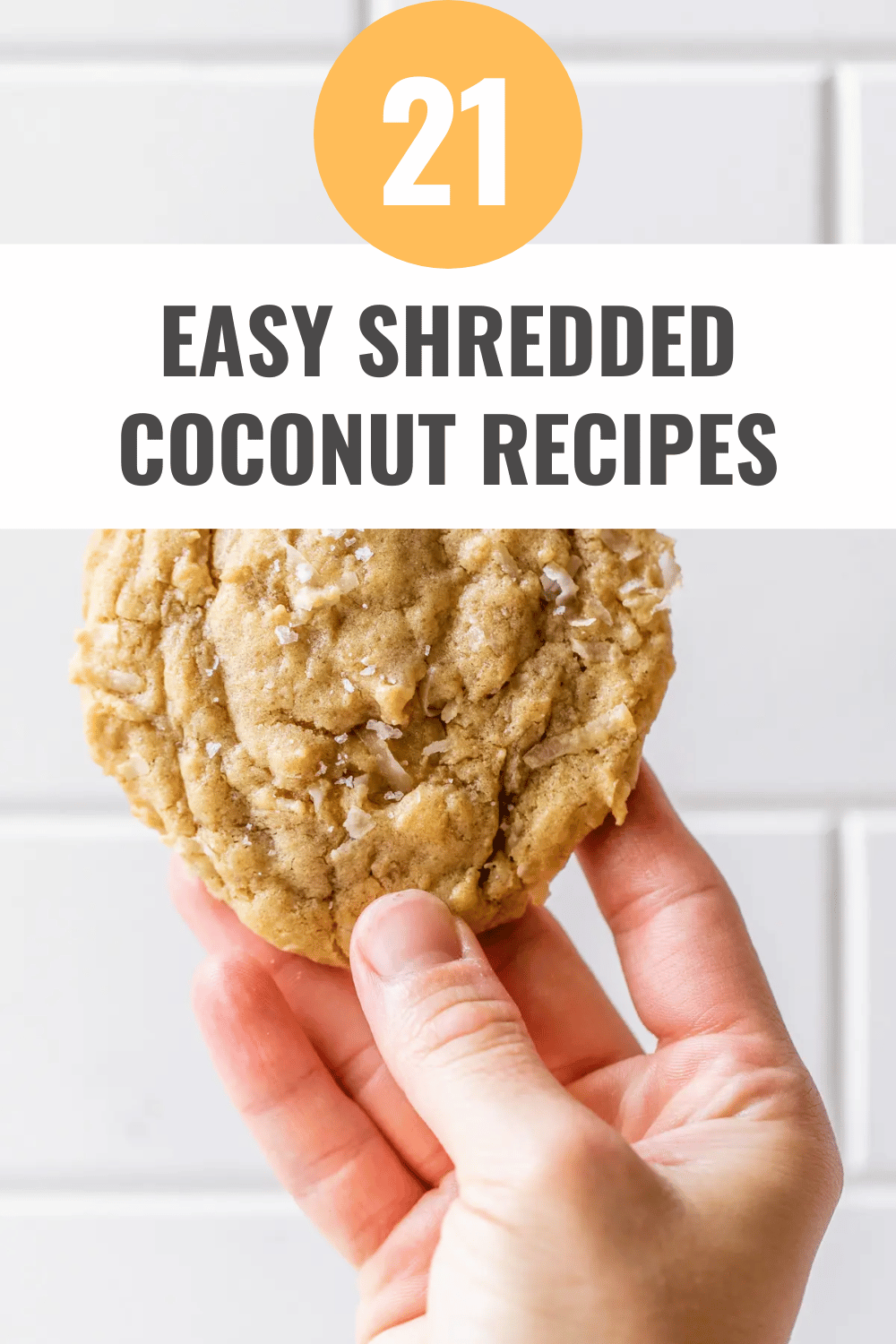 Chewy Coconut Cookies