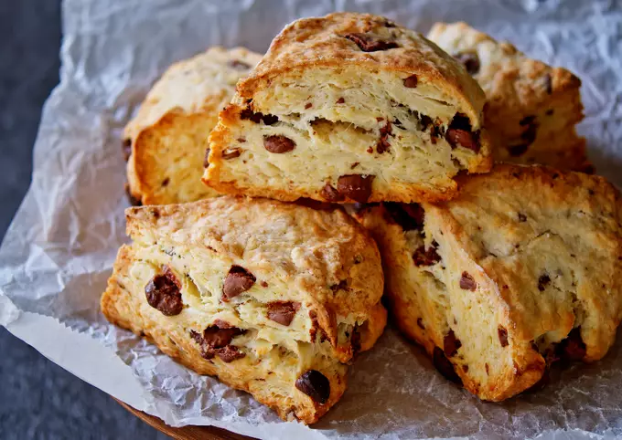 Chocolate Chunk Scones Recipe