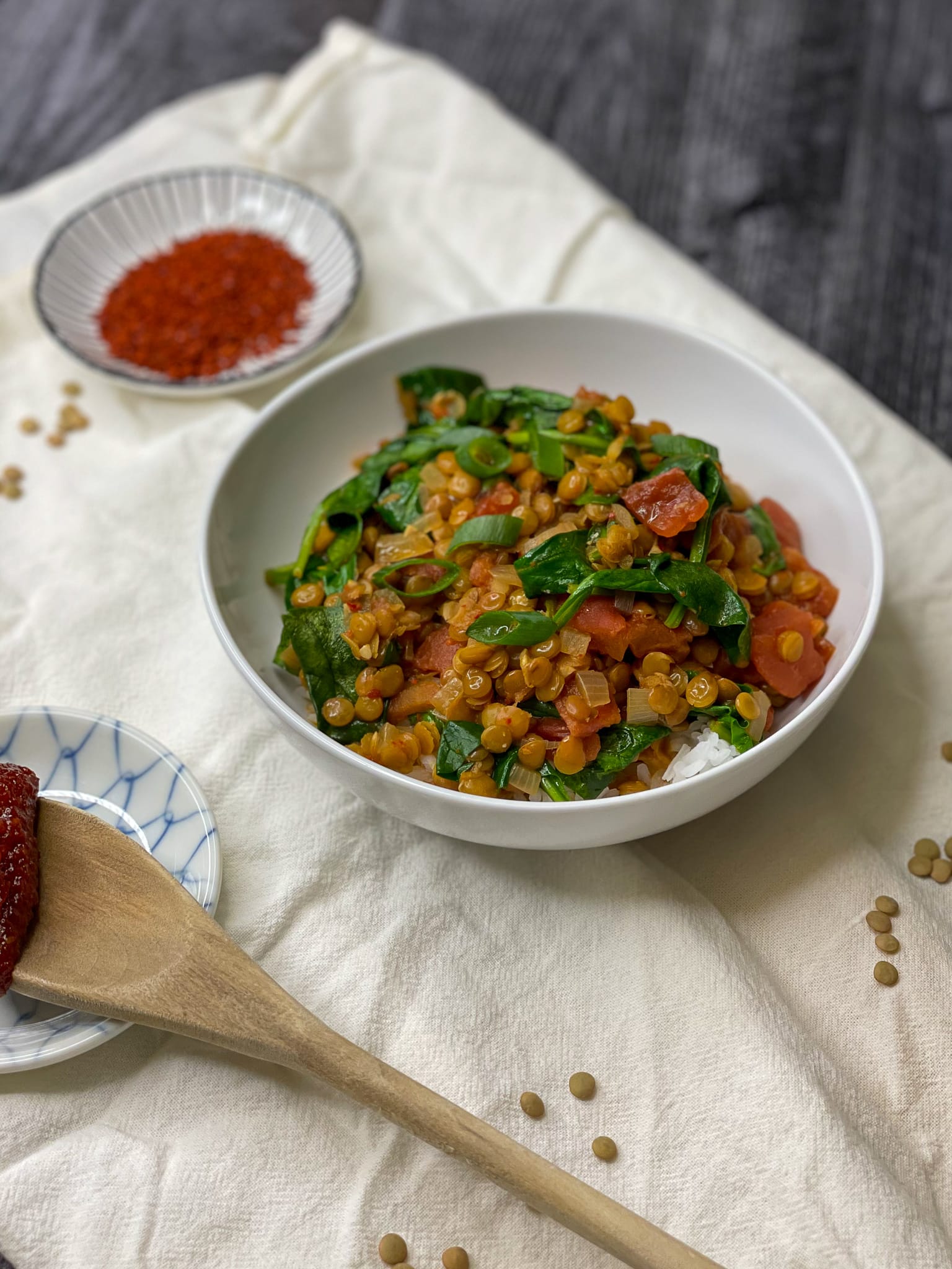Creamy Gochujang Lentils (Plant-Based)