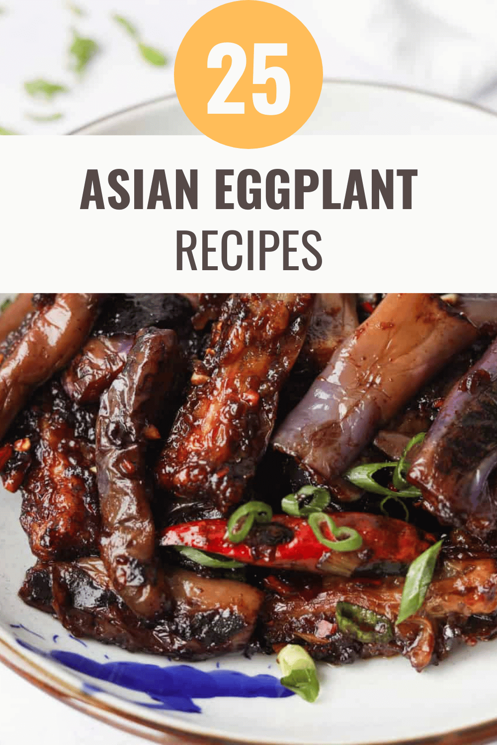 Easy Chinese Spicy Garlic Eggplant