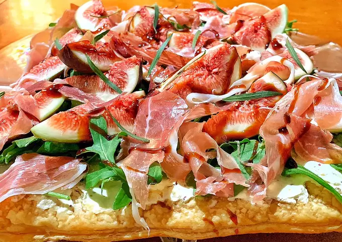 Fig & Prosciutto Tart