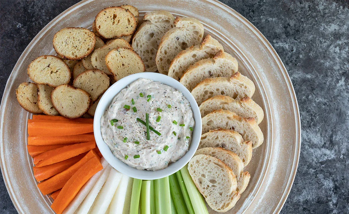 Honey Smoked Salmon Dip