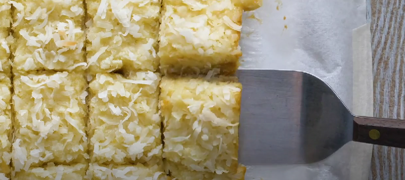 Buttery Coconut Bars