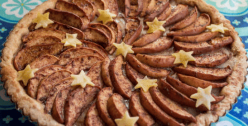 Apple Chao Cheese Tart