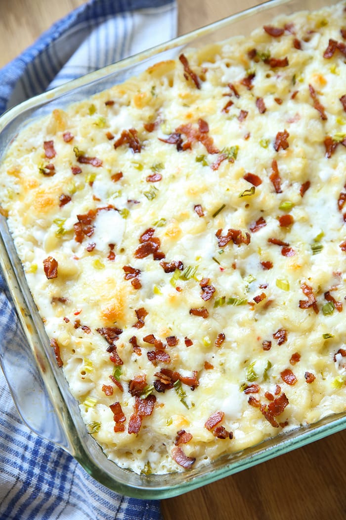 Loaded Pepper Jack Mac and Cheese
