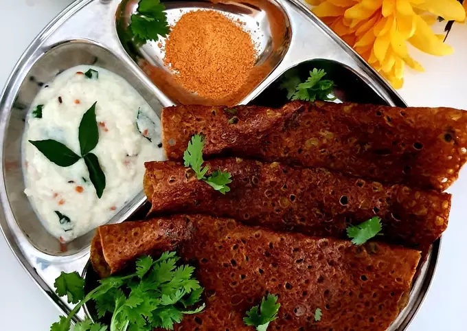 Multigrain savory pancakes