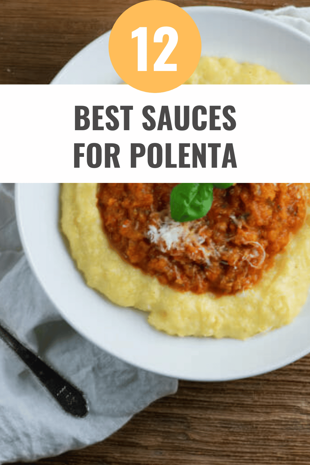Parmesan Polenta with Sweet Tomato Sauce