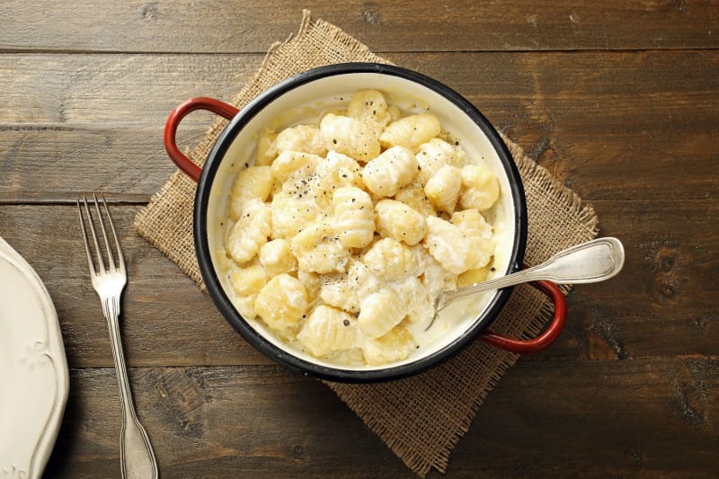 Potato Gnocchi with Taleggio Sauce