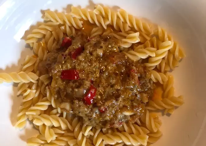 Quick Blue Cheese Pasta