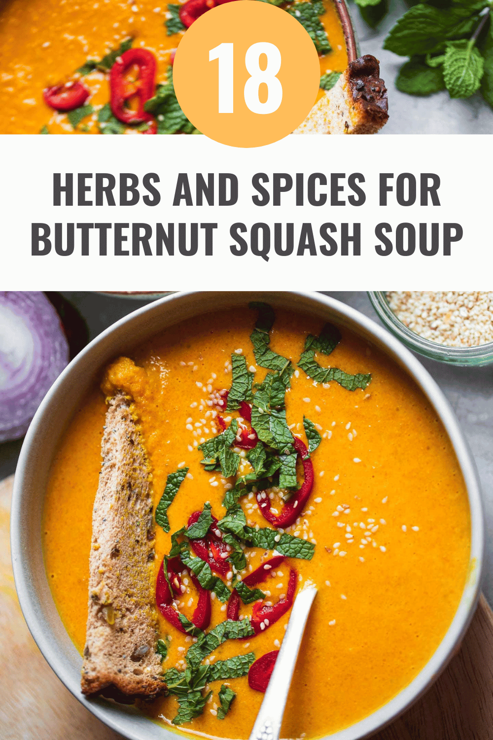 Spicy Butternut Squash Soup