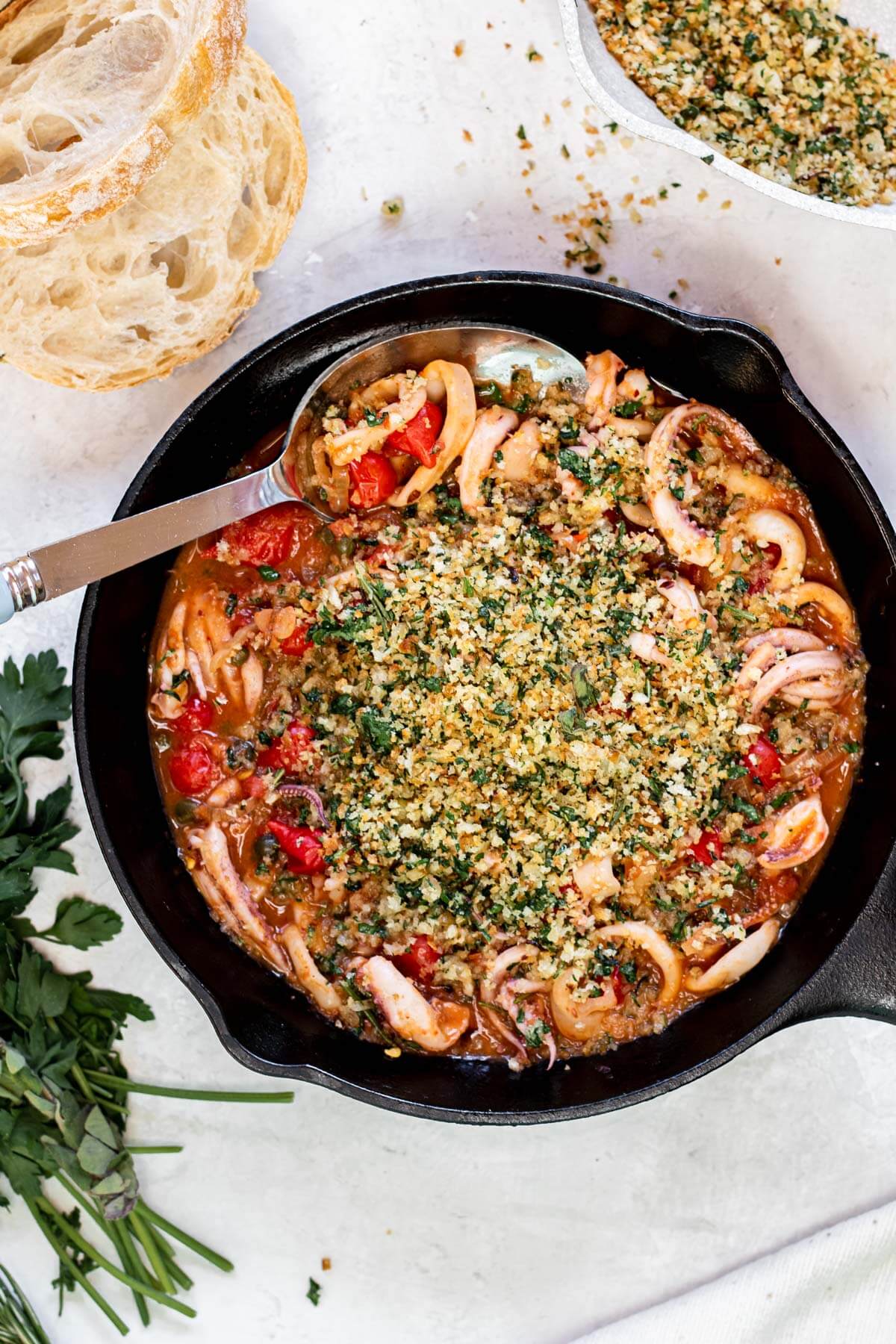 Spicy Two-Minute Calamari (Sautéed - Not Fried)