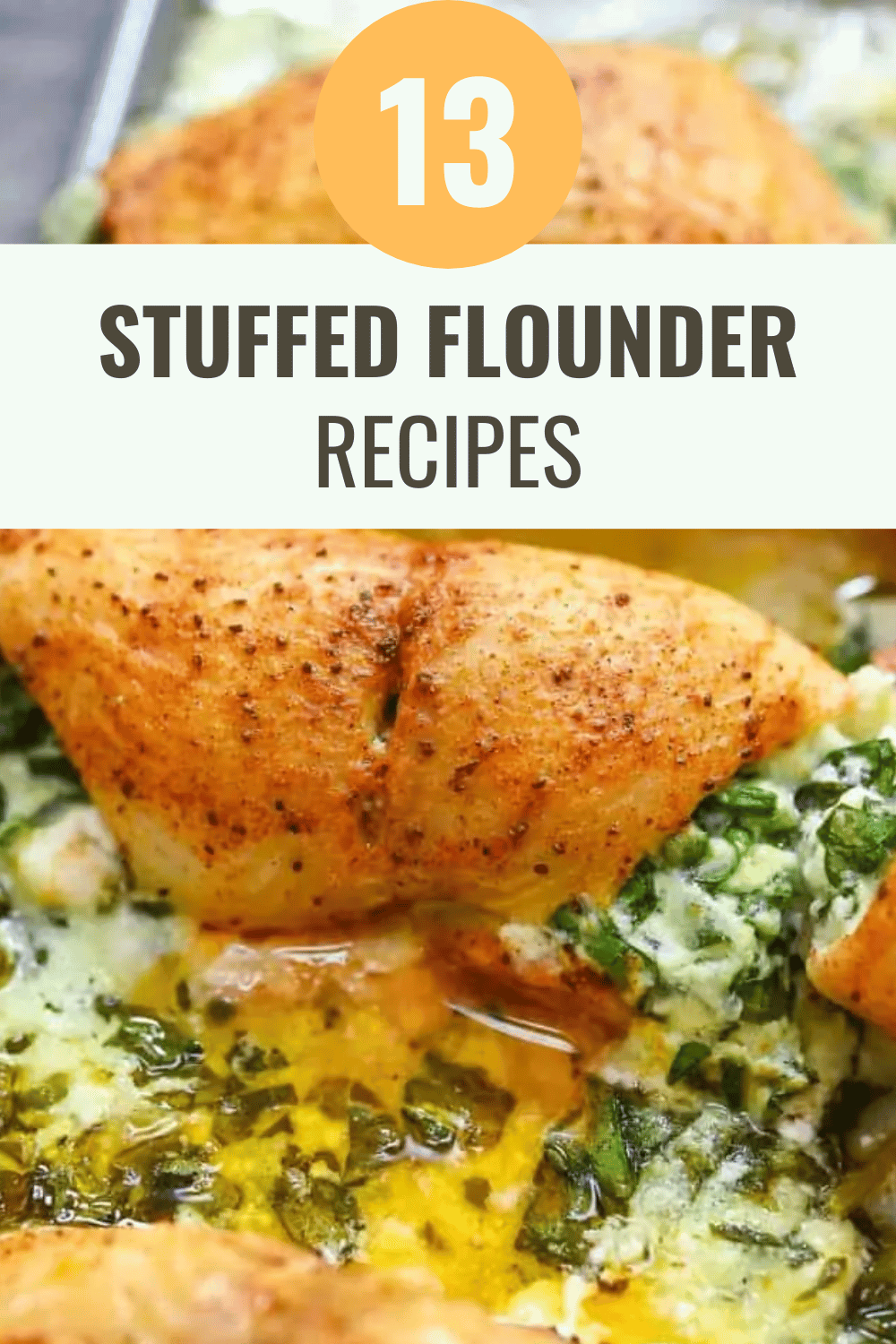 Spinach Stuffed Flounder