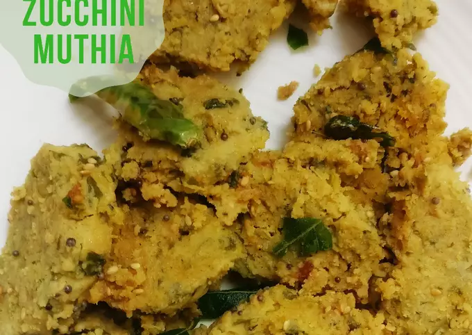 Spinach Zucchini Muthia