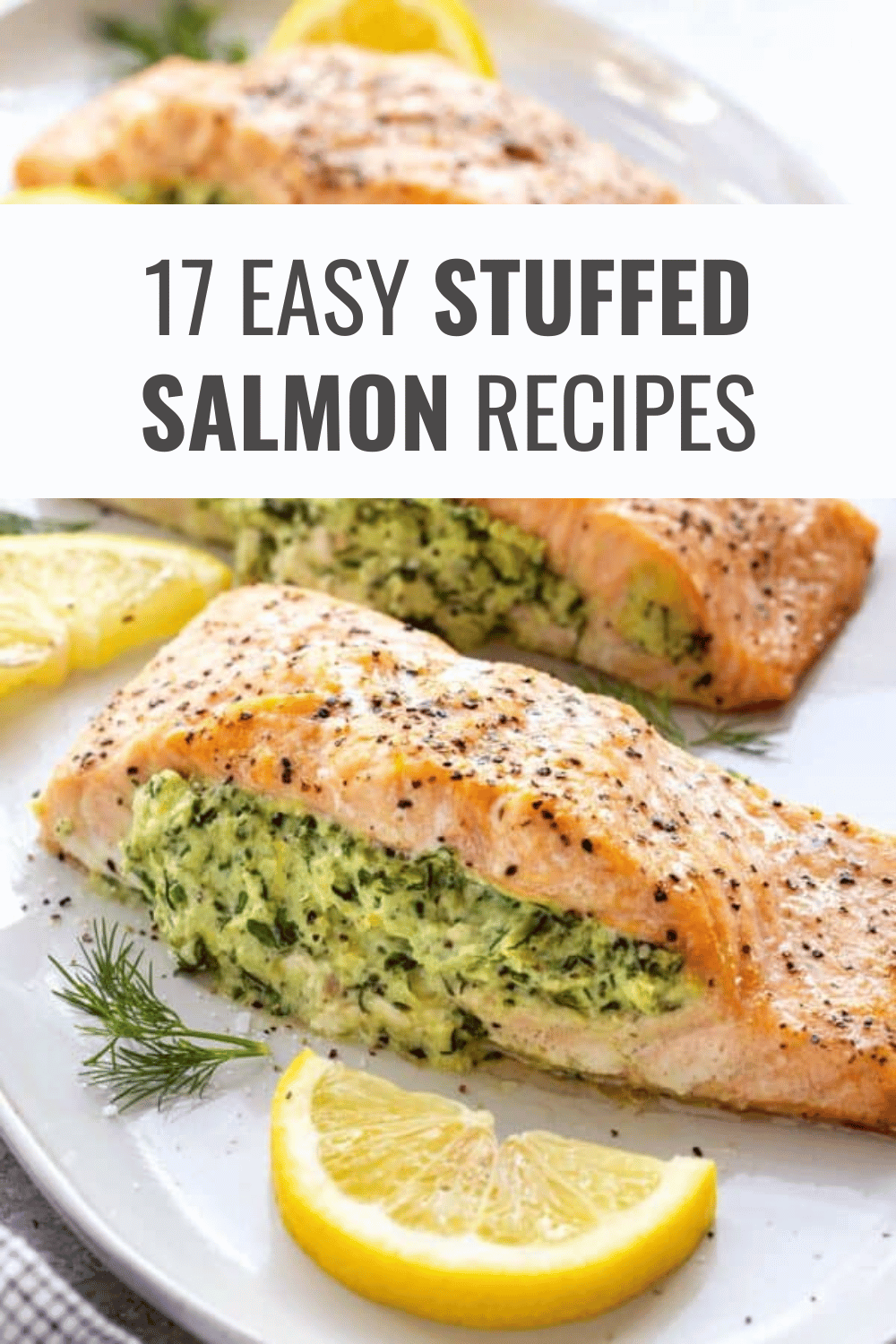 Spinach Stuffed Salmon