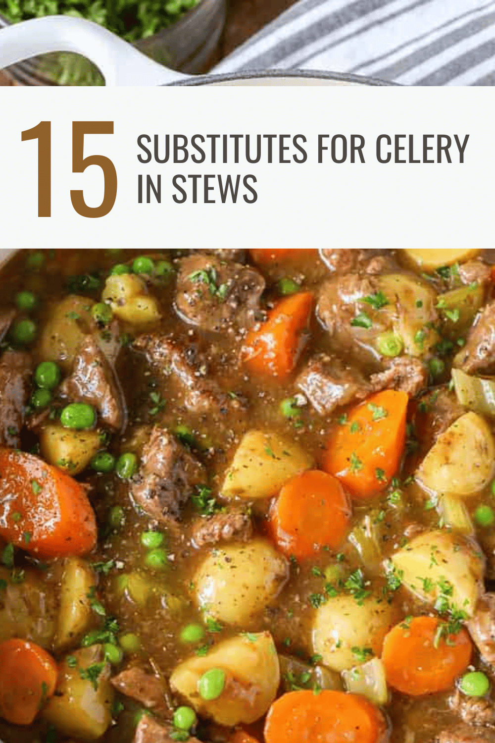 substitute for celery in stew
