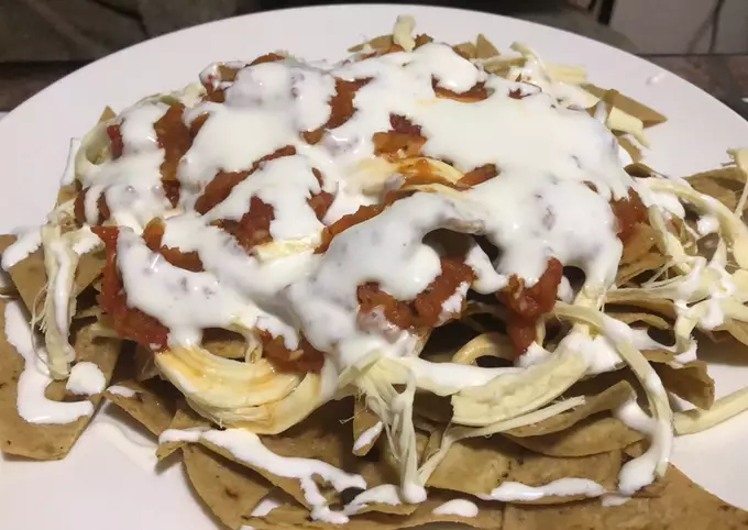 Sweet and Sour Chinaquiles