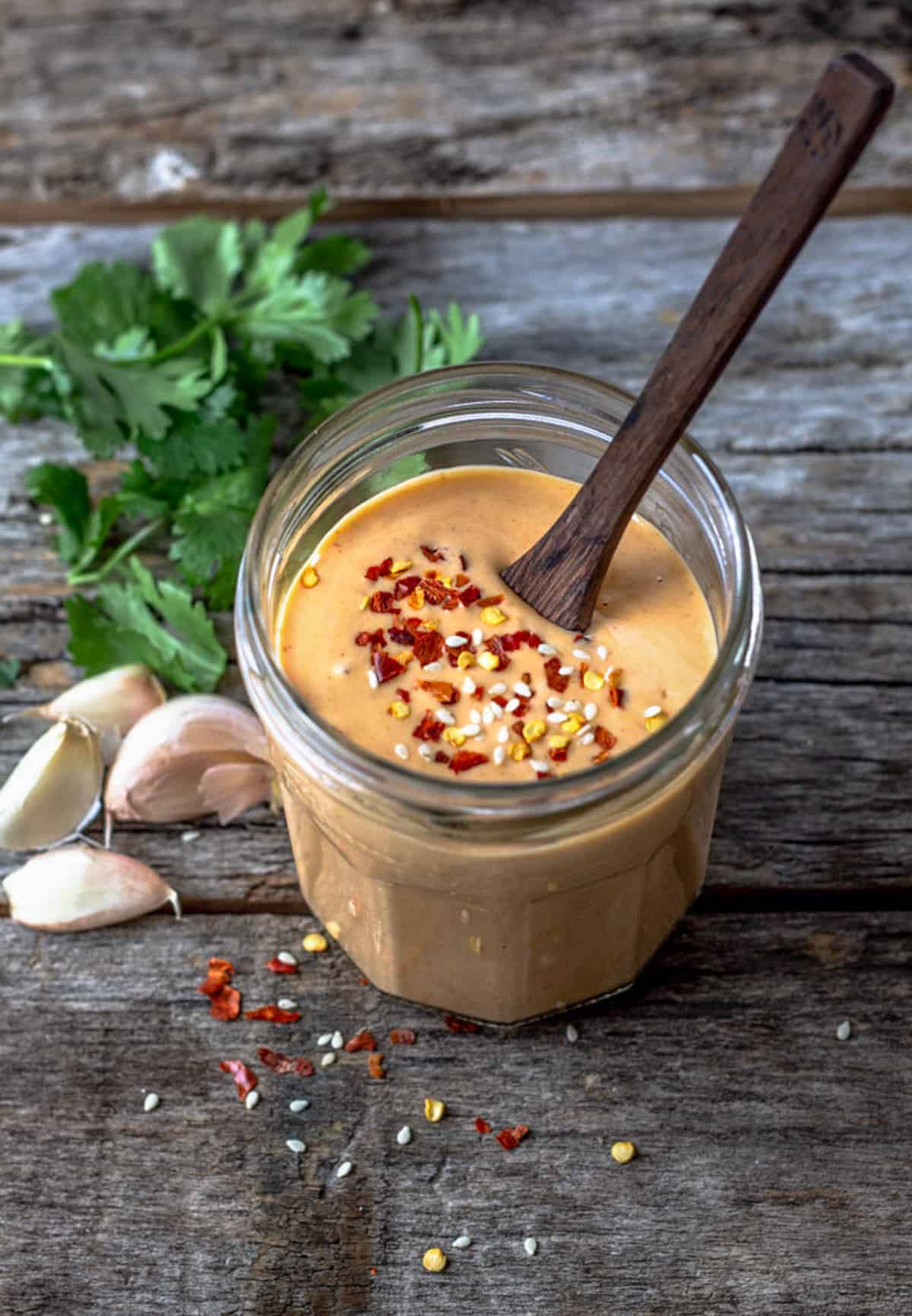 Sweet and Spicy Tahini Sauce