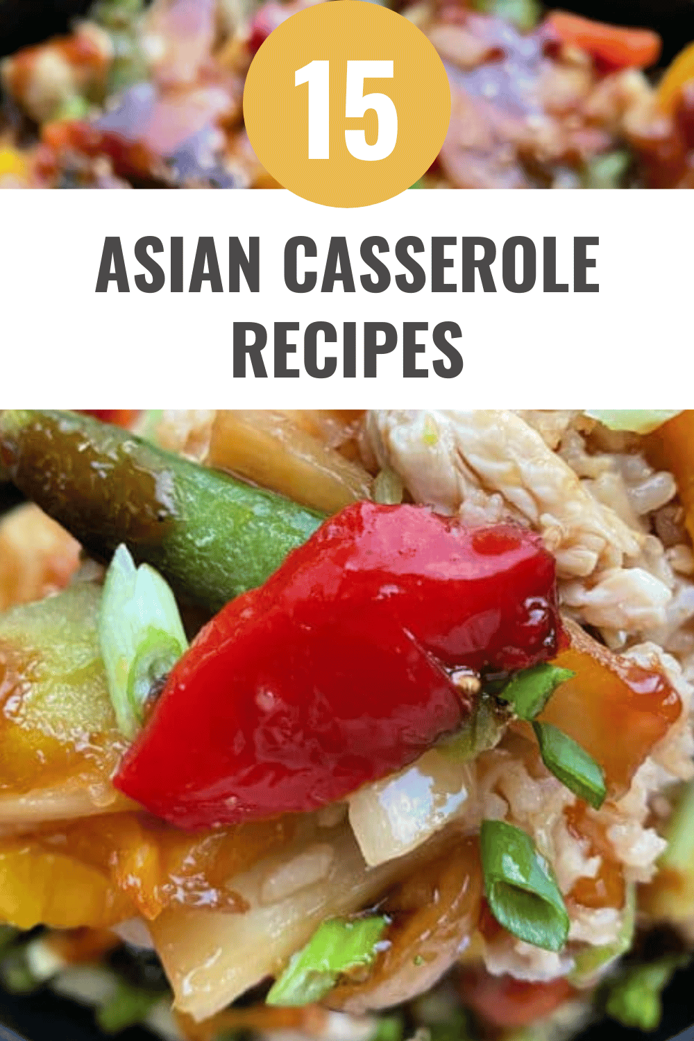 Teriyaki Chicken Casserole