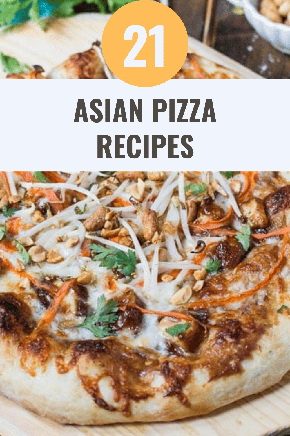 Thai Chicken Pizza