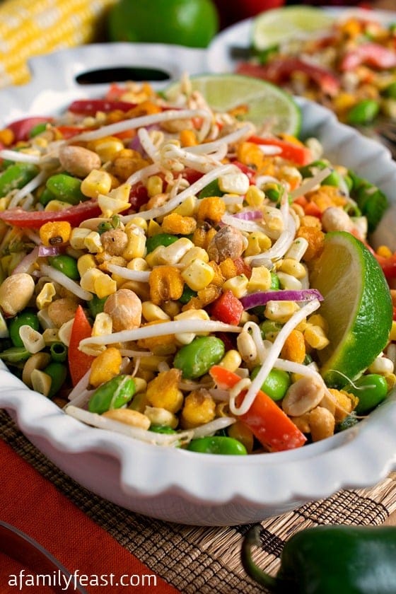 Thai corn salad