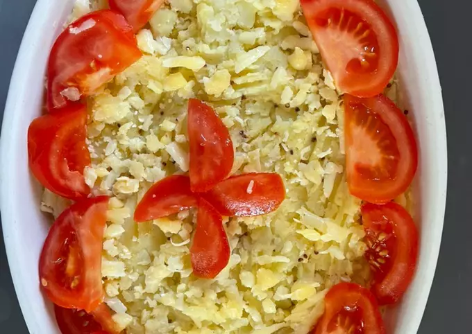 Use-up Ham & Egg Pie