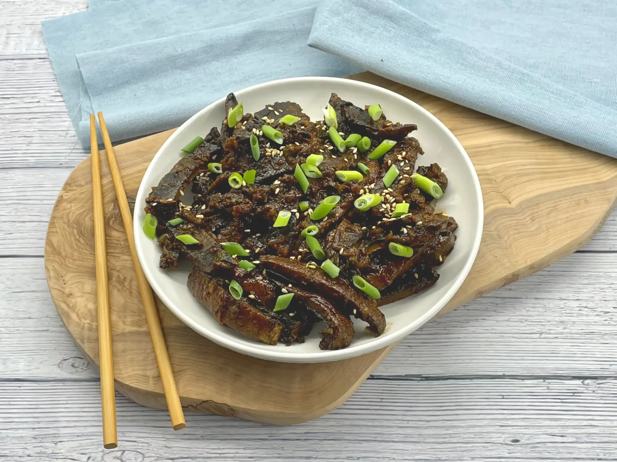 Vegan Mushroom Bulgogi