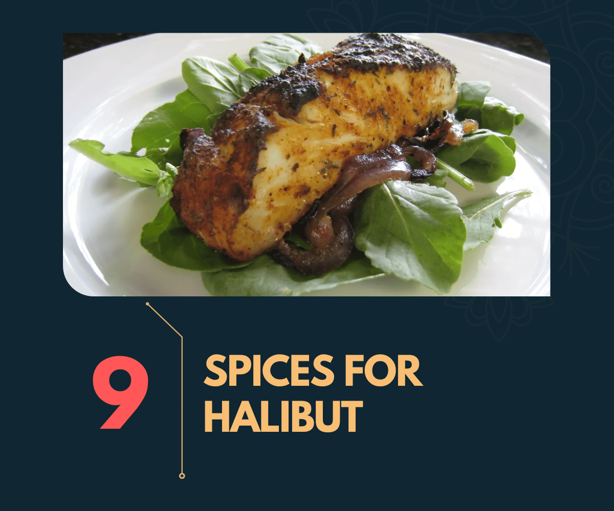 Baked Spicy Halibut Fillets
