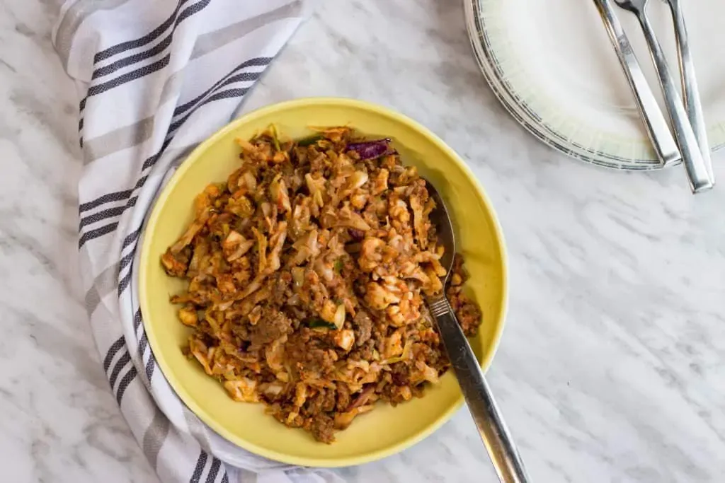 Cabbage Roll In A Bowl