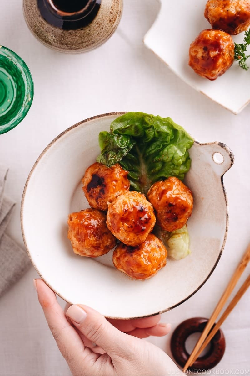 Chicken Meatballs with Sweet and Sour Sauce