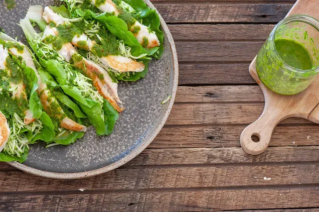 Fish Tacos With Easy Coriander Hot Sauce