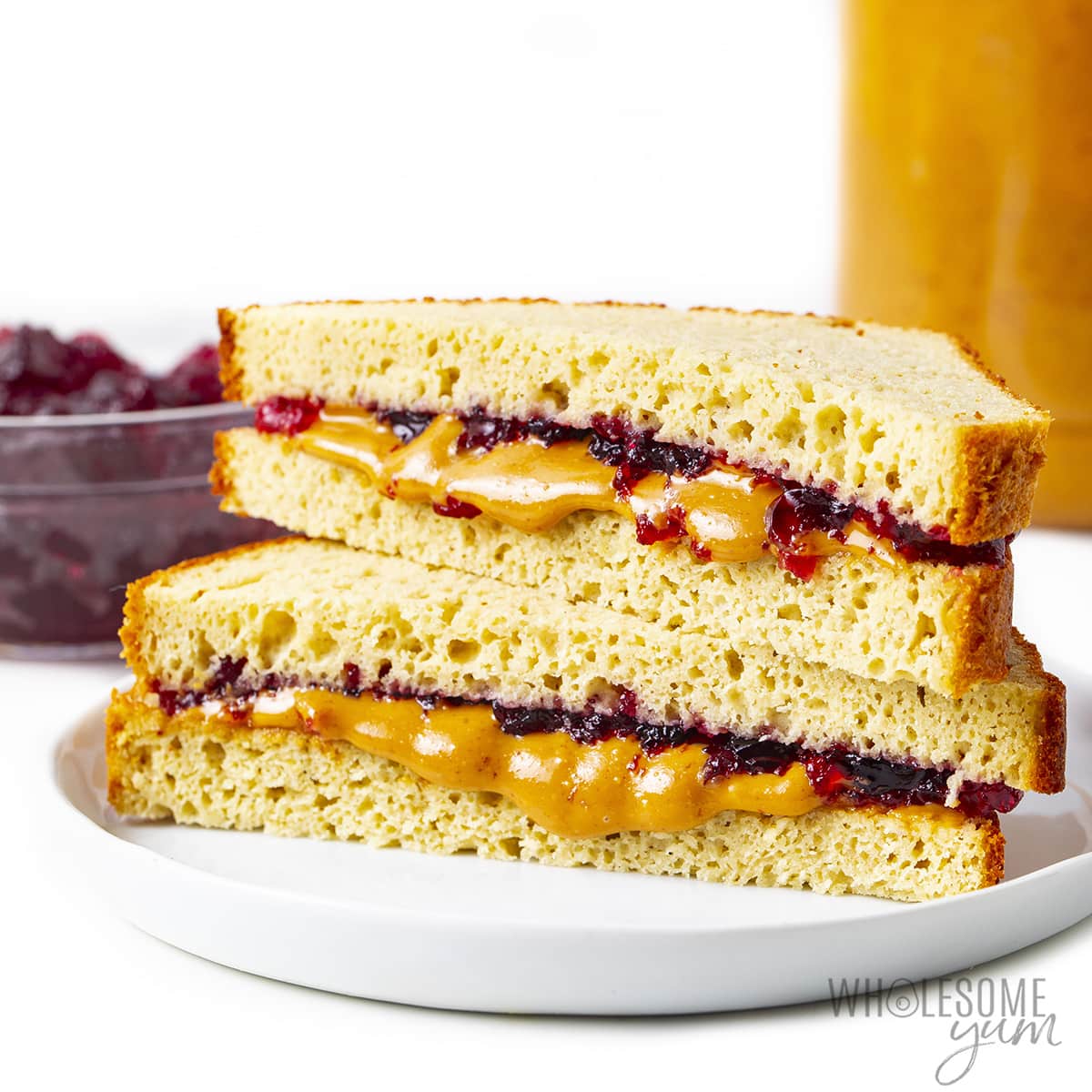 keto peanut butter sandwich