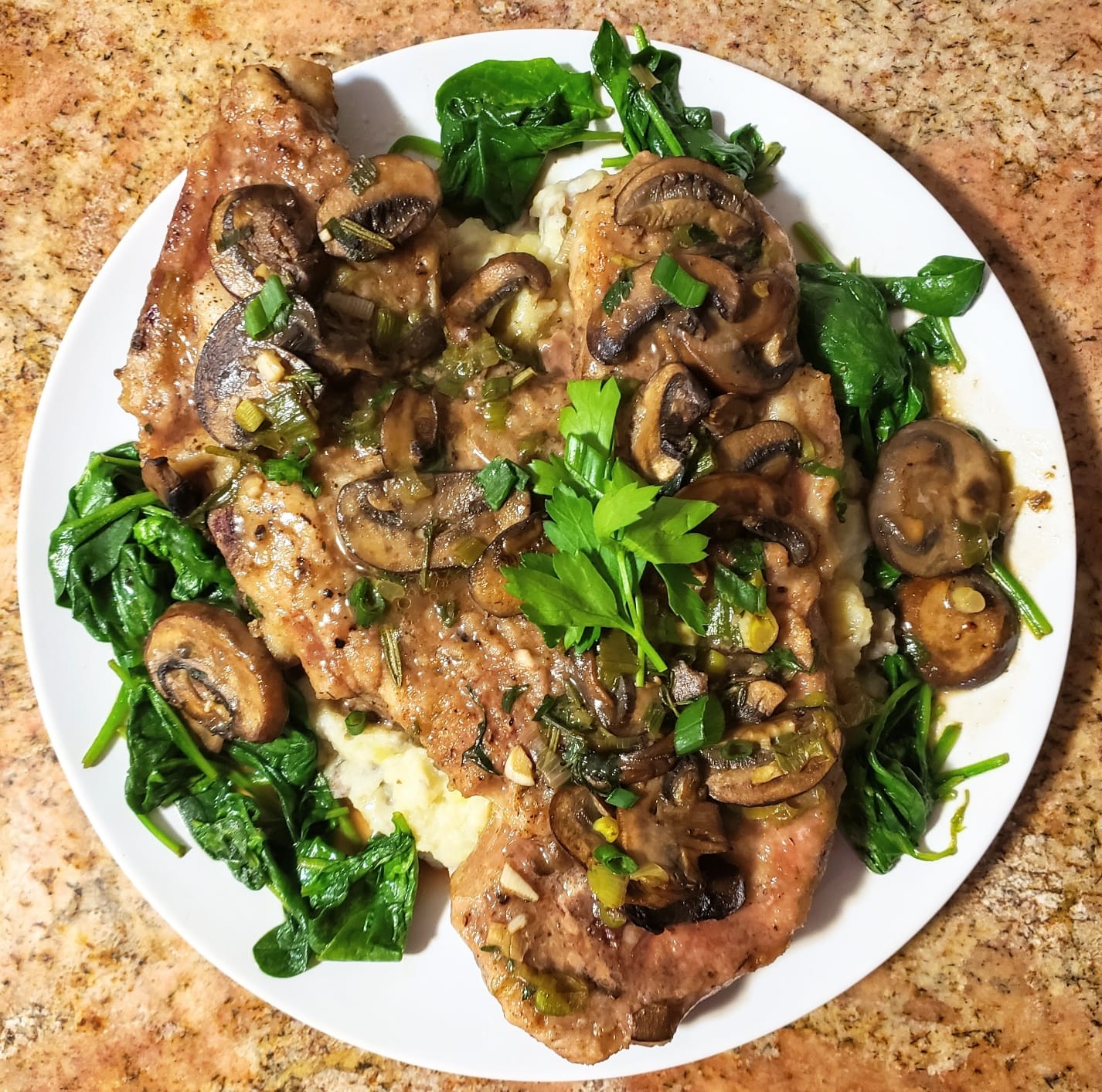 Mushroom Herb Wine Sauce