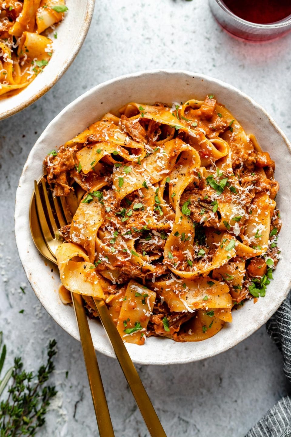 Slowly Braised Lamb Ragu