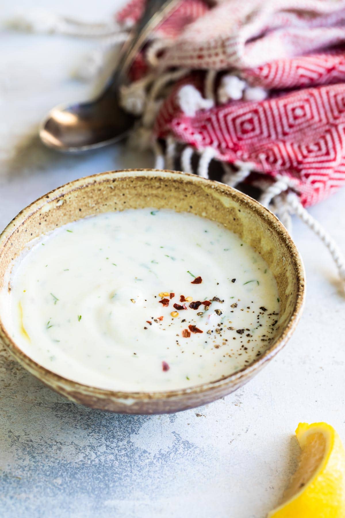 tangy yogurt sauce