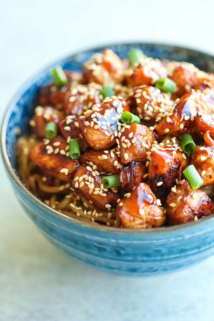 Teriyaki Chicken Noodle Bowls