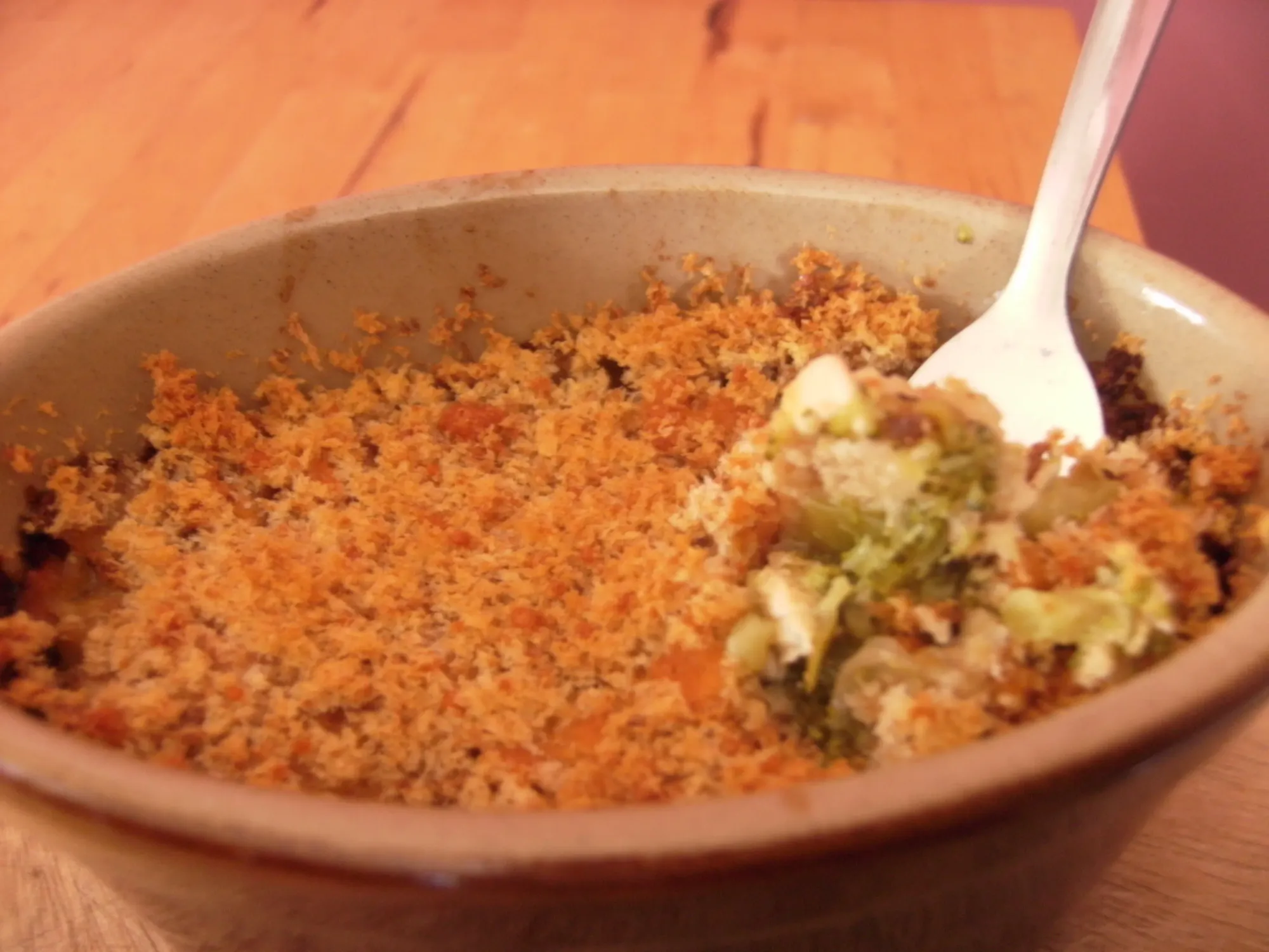 Welsh Chicken, Leek, and Broccoli Casserole