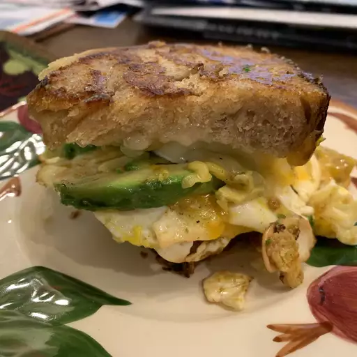 Avocado Breakfast Sandwich