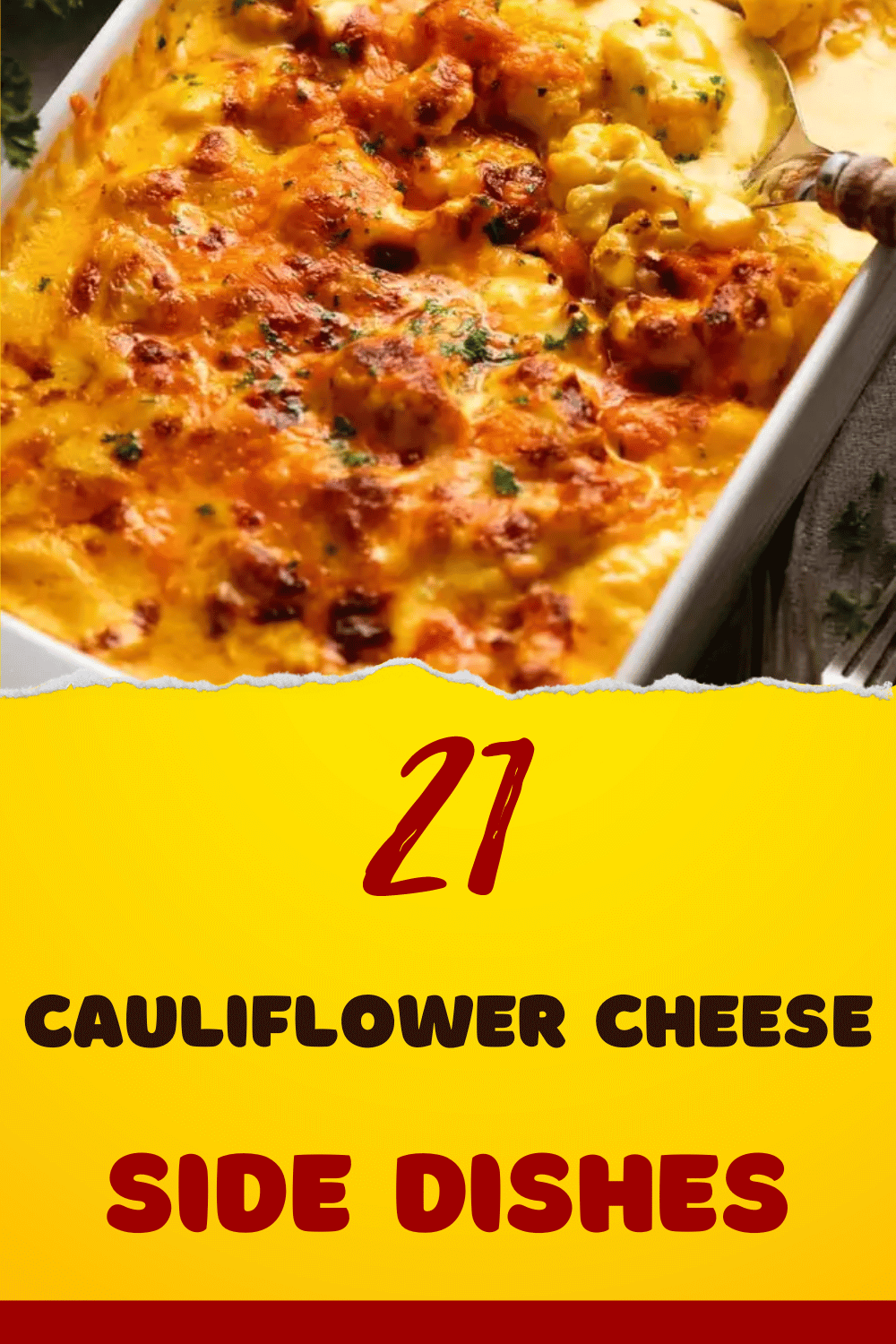 Cauliflower Cheese Sides
