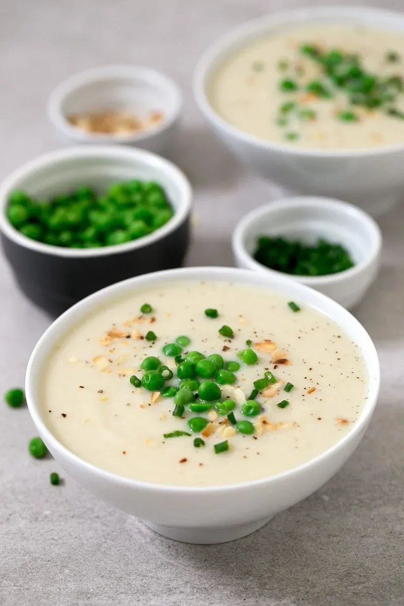 Creamy Vegan Cauliflower Soup