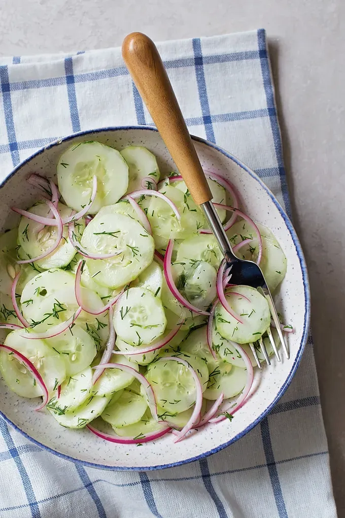 CUCUMBER DILL SALAD