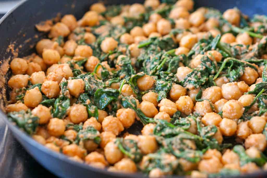 Espinacas con Garbanzos (Spinach and Chickpeas)