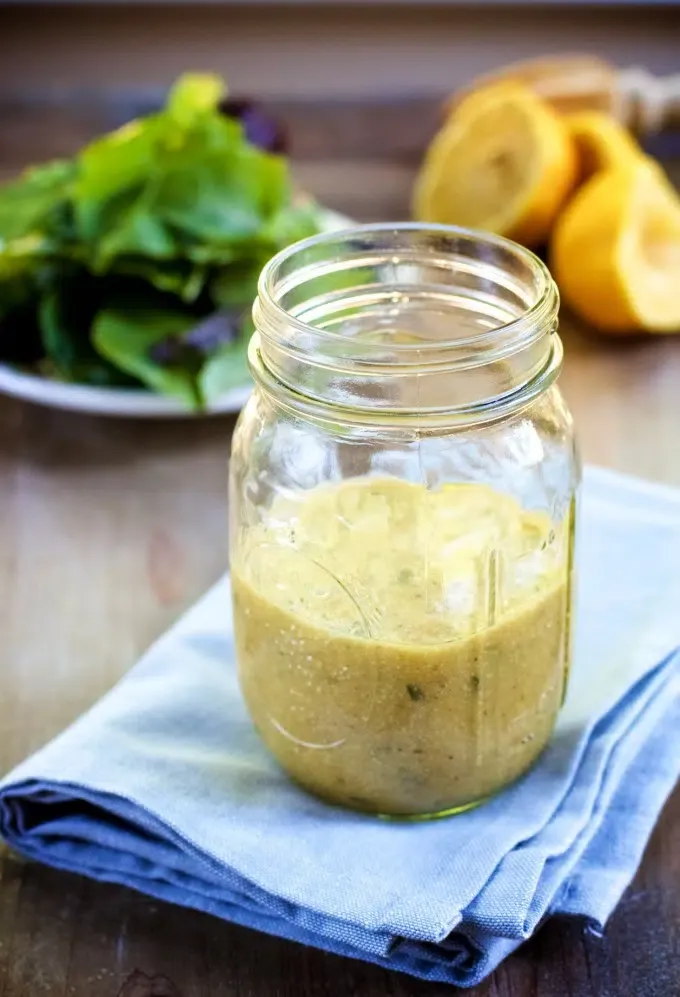 Flaxseed Oil Salad Dressing