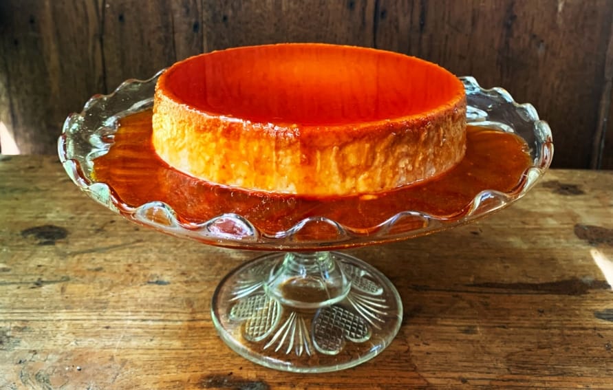 Mamey Sapote Flan