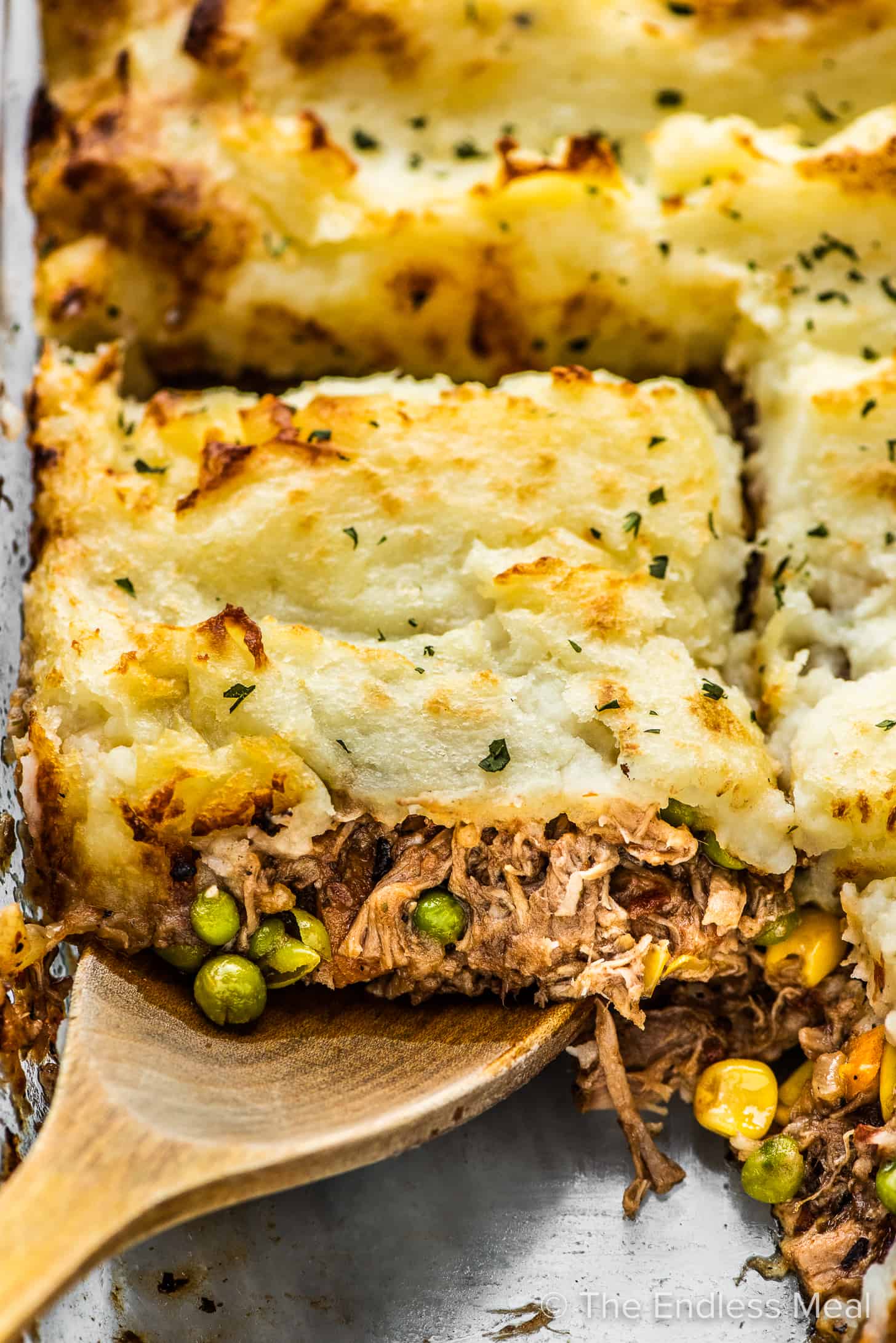 Pulled Pork Shepherd's Pie